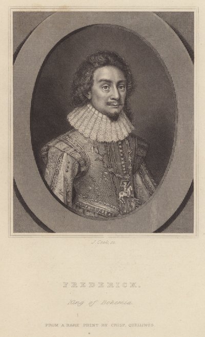 Frederick, King of Bohemia by English School