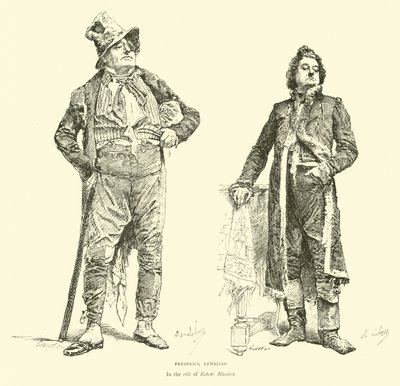 Frederick Lemaitre by English School