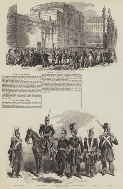 French Revolution of 1848 by English School