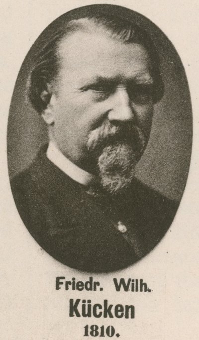 Friedrich Wilhelm Kucken (engraving) by English School