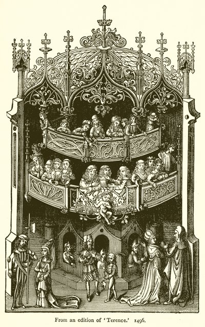 From an Edition of Terence. 1496 by English School
