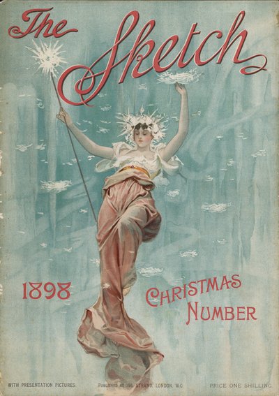 Front Cover of The Sketch Christmas Number, 1898 by English School