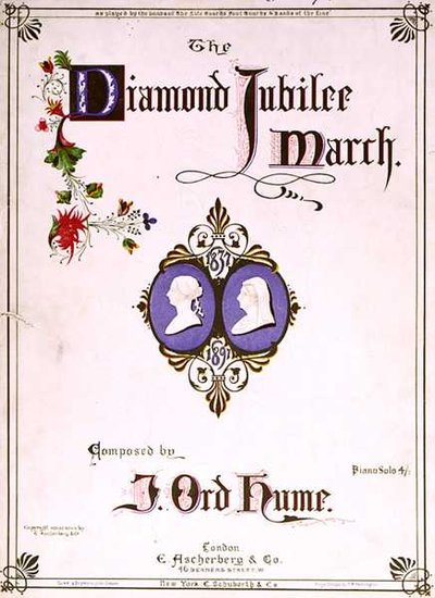 Front cover of the music score for 