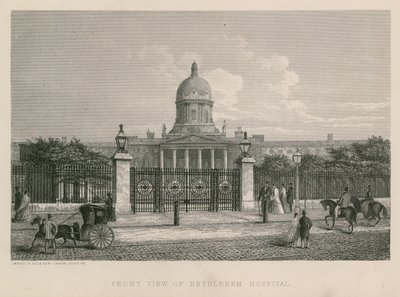Front View of Bethlehem Hospital by English School