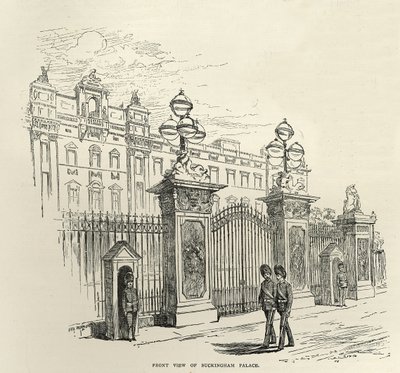 Front View of Buckingham Palace (from 