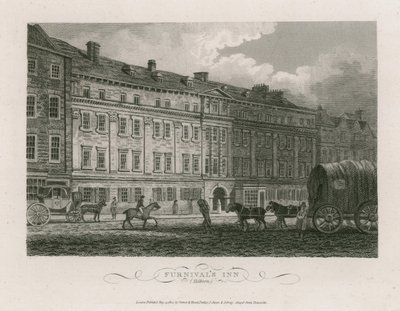 Furnivals Inn, Holborn, London by English School