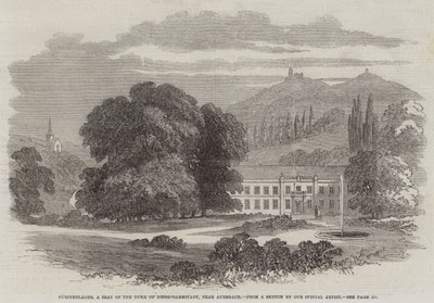 Furstenlager, a Seat of the Duke of Hesse-Darmstadt, near Auerbach by English School