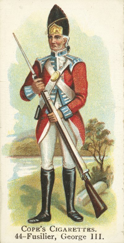 Fusilier, King George III by English School