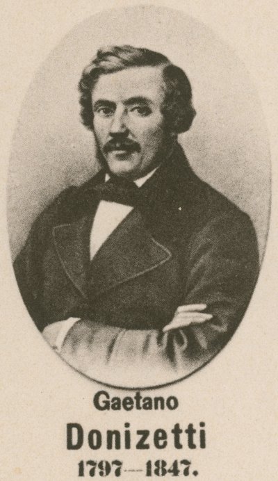 Gaetano Donizetti by English School