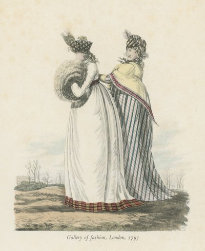 Gallery of Fashion, London, 1797 by English School