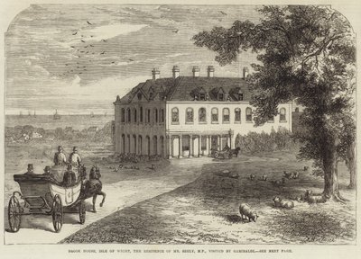 Garibaldi in England by English School