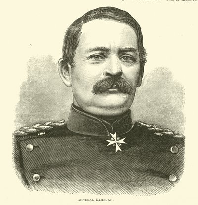 General Kamecke by English School