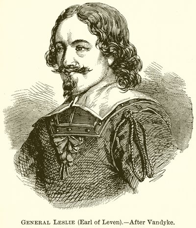 General Leslie (Earl of Leven) by English School