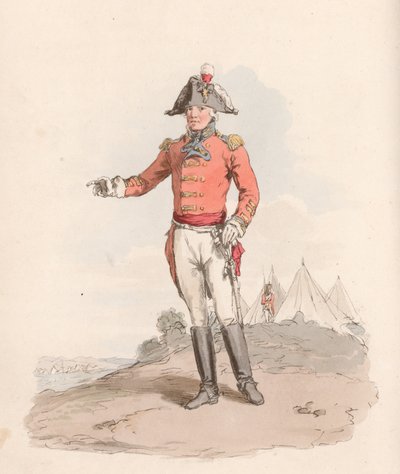 General Officer by English School