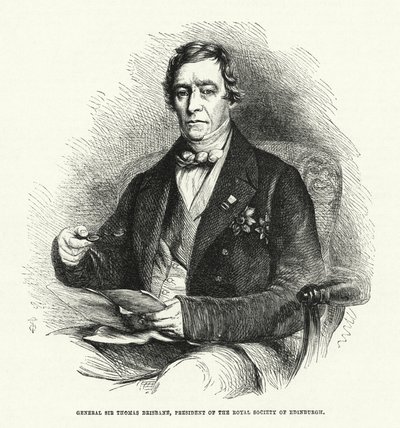 General Sir Thomas Brisbane, President of the Royal Society of Edinburgh by English School
