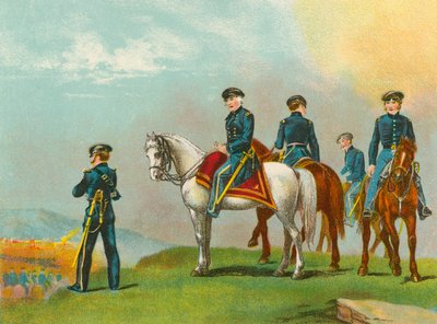 General Taylor at the Battle of Monterey by English School
