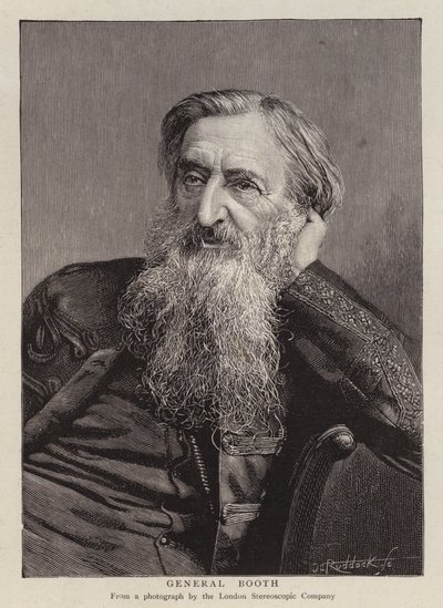 General William Booth, British founder of the Salvation Army by English School
