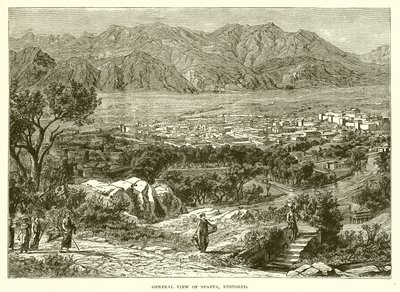 General View of Sparta by English School