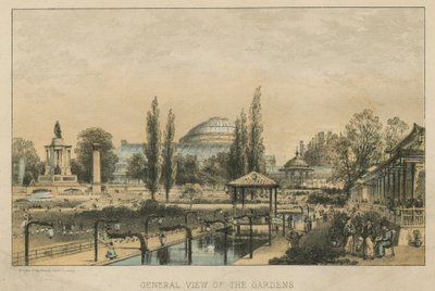 General View of the Horticultural Gardens by English School