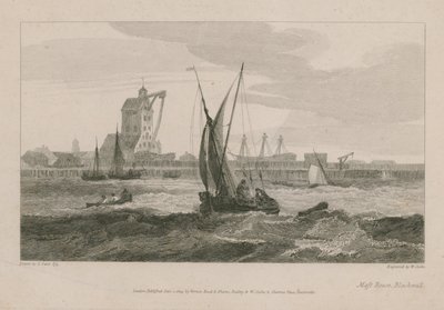 General View of the Mast House by English School