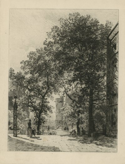 General View of the Temple by English School