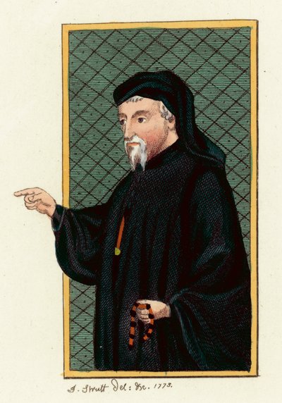 Geoffrey Chaucer by English School