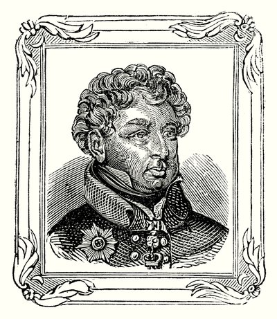 George Augustus Frederick IV, Son of George III was Born 12 August 1762; Proclaimed 31 January 1820; and Crowned 19 July 1821 by English School