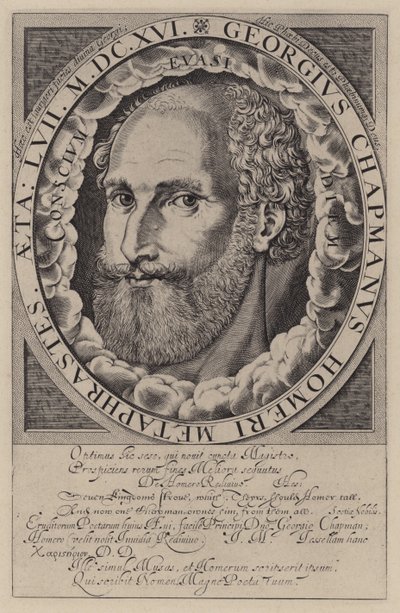 George Chapman, English dramatist, translator and poet by English School