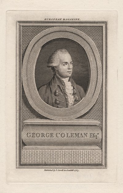 George Coleman, 1785 by English School