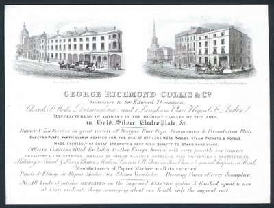 George Richmond Collis & Co by English School