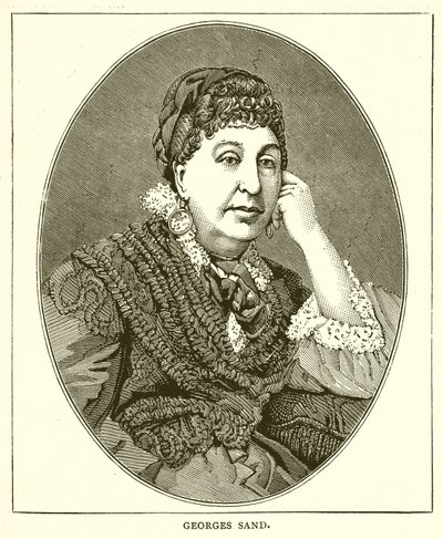 Georges Sand by English School