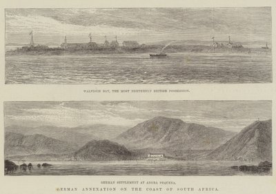 German Annexation on the Coast of South Africa by English School