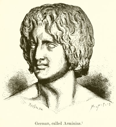 German, Called Arminius by English School
