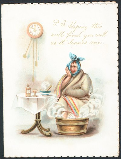 Get Well Soon Card by English School