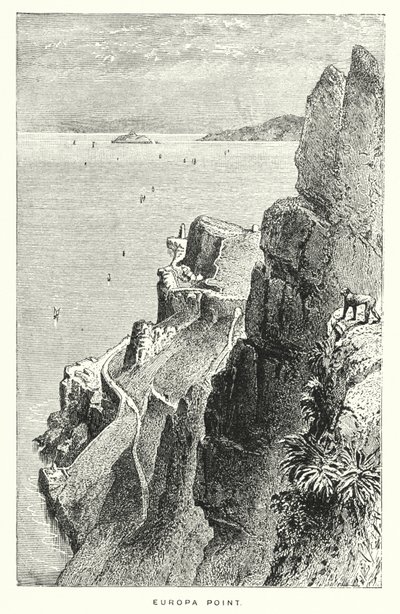 Gibraltar: Europa Point by English School