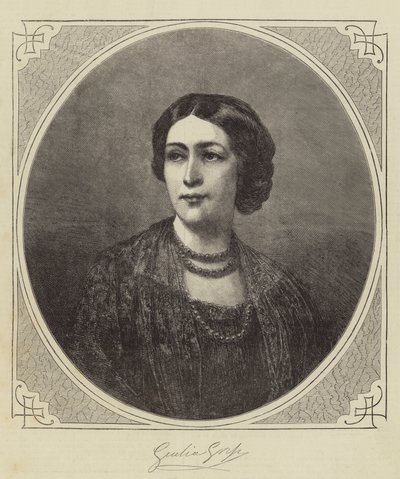 Giulia Grisi by English School
