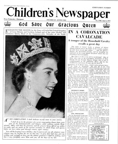 God Save Our Gracious Queen, front page of 
