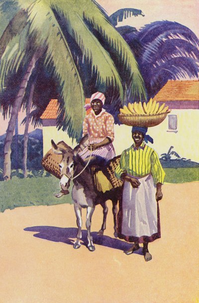 Going to Market, Jamaica by English School