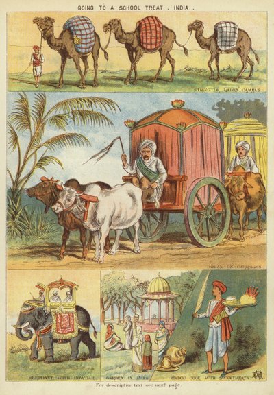 Going to a School Treat, India by English School