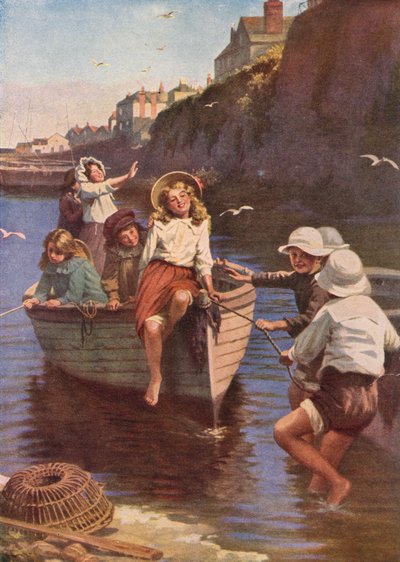 Golden hours by the sea by English School