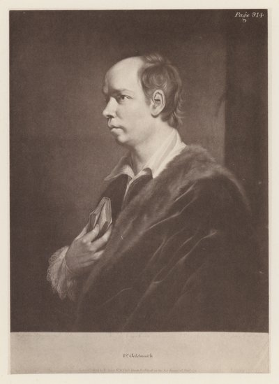 Oliver Goldsmith by English School