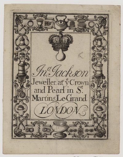 Goldsmiths and Silversmiths, In Jackson by English School