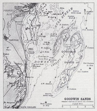 Goodwin Sands by English School