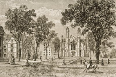 Gore Hall, Harvard University, from 