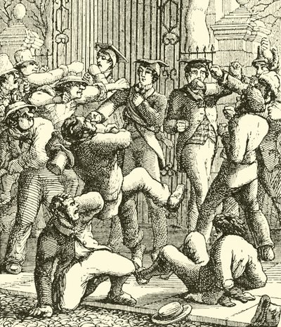 Gownsmen versus townsmen by English School