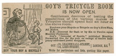 Goys Tricycle Room by English School