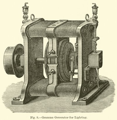 Gramme Generator for Lighting by English School
