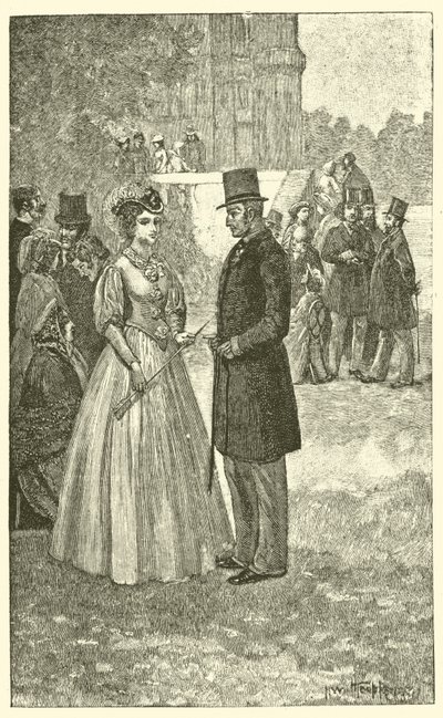 Grandcourt and Gwendolen at the Archery Tournament by English School