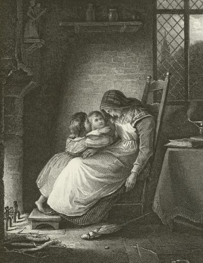 Grandmother Asleep by English School