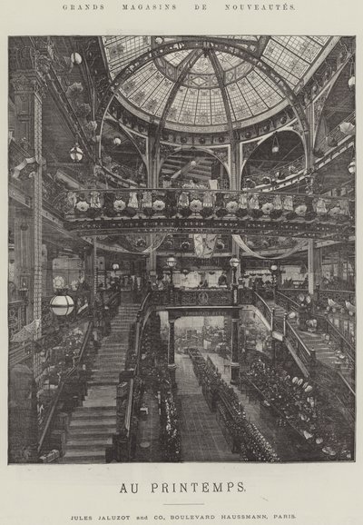 Grands Magasins de Nouveautés au Printemps by English School